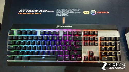 骨伽首款RGB背光機(jī)械鍵盤 ATTACK X3 RGB